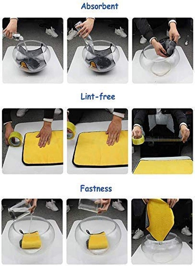 NEERAK All Purpose Microfiber Cloth for Cleaning, Dusting, Detailing & Polishing (All Vehicles, Office, Kitchen, Home) | 800 GSM | 50X80 CM.(Pack of 3) - Image 5